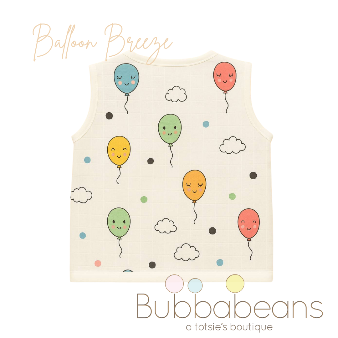 Balloon Breeze- Muslin Jhabla