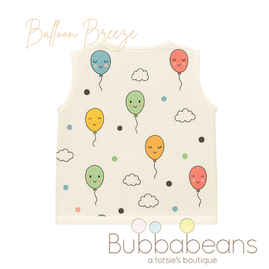 Balloon Breeze- Muslin Jhabla