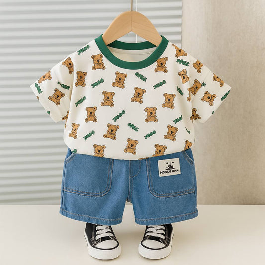 Bear Buddies Denim Set