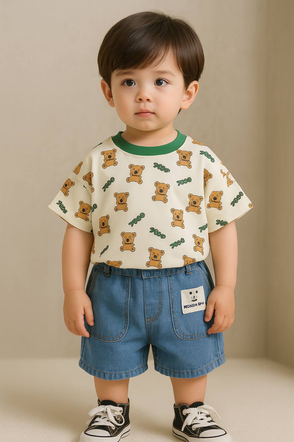 Bear Buddies Denim Set