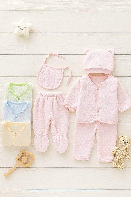 CuddleCloud 5-Piece Baby Winter Essentials Set