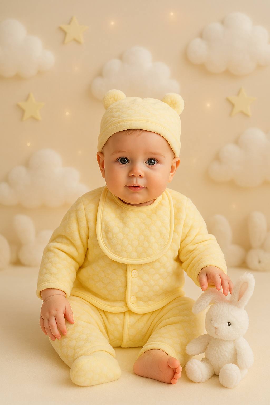 CuddleCloud 5-Piece Baby Winter Essentials Set