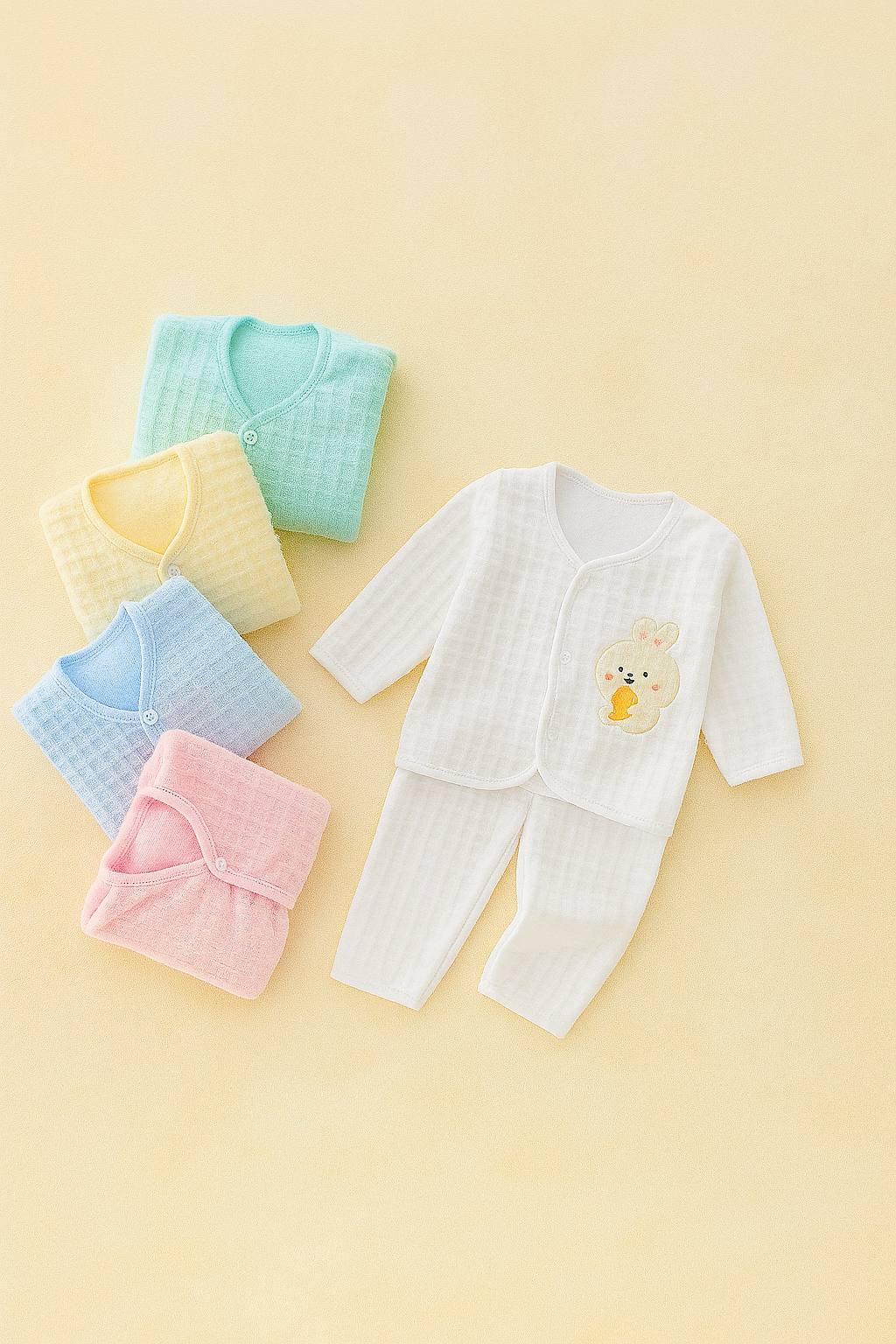 SnuggleBunny 2-Piece Baby Quilt Set