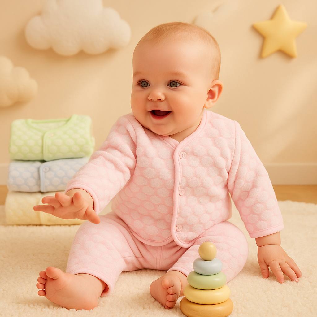 PuffBerry Baby Fleece Set