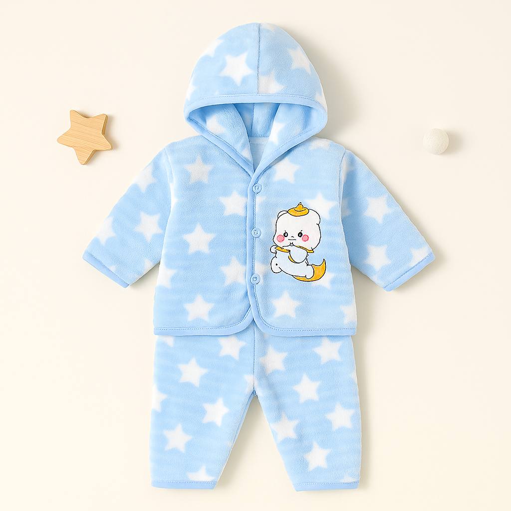 StarSnuggle Baby Fleece Set
