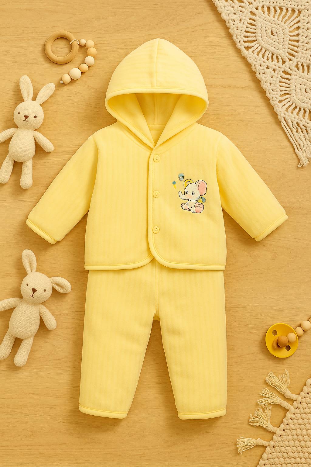 TinyTales Hooded Fleece Set