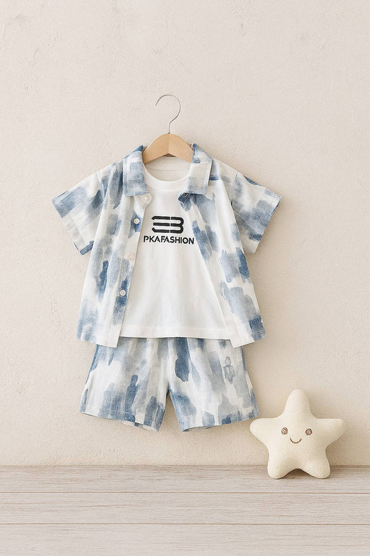 Cloud Wash Coord Set – 3 Pc
