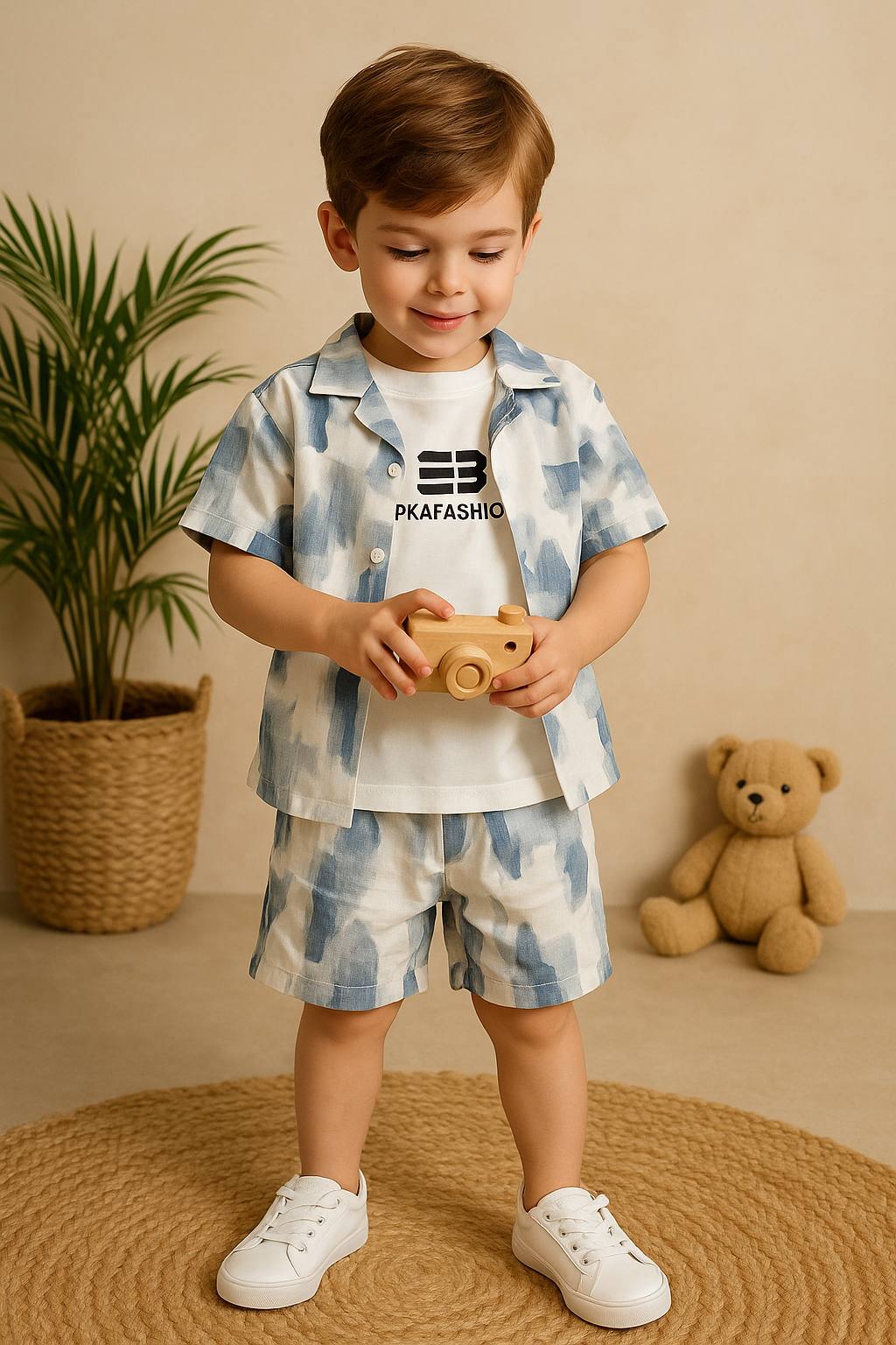 Cloud Wash Coord Set – 3 Pc
