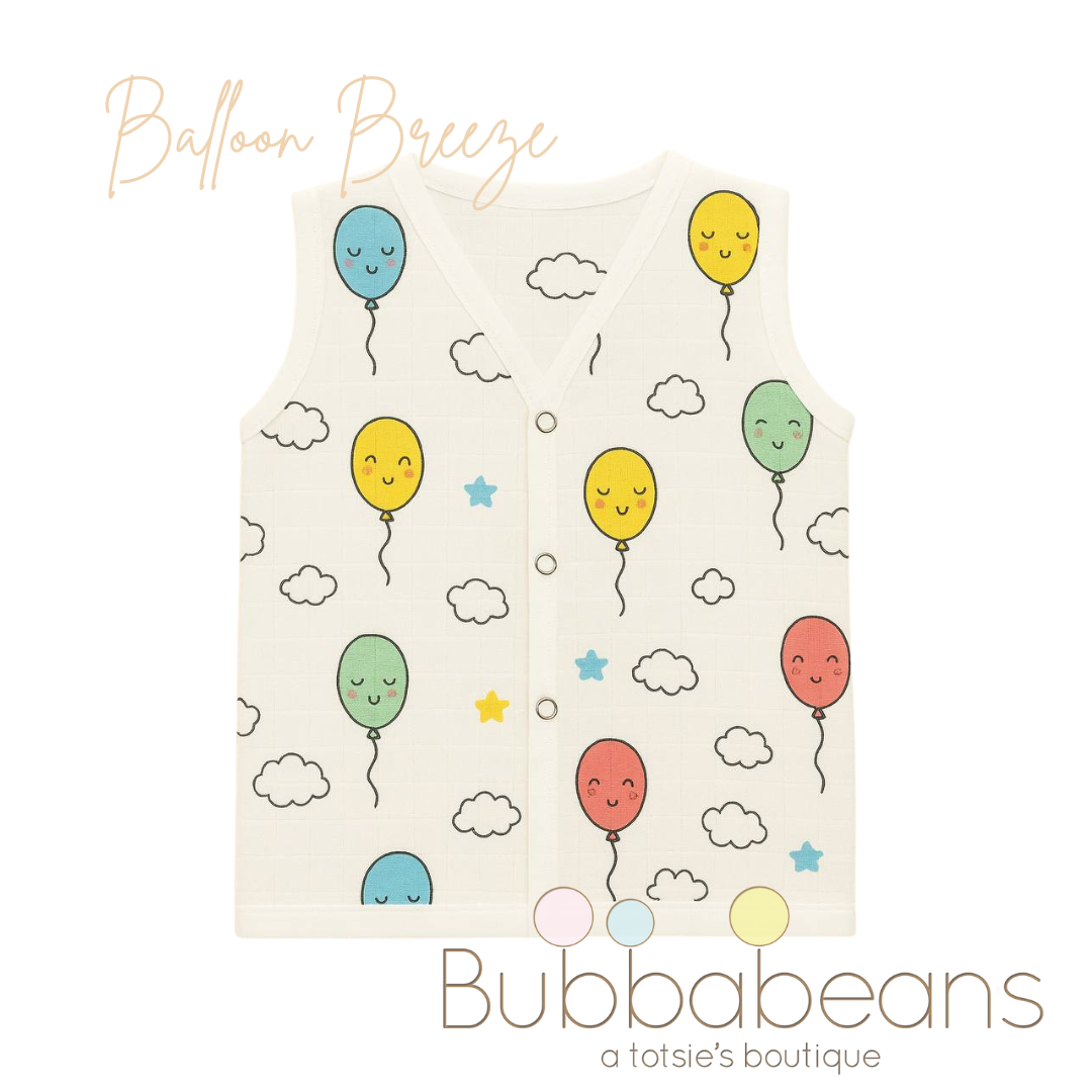 Balloon Breeze- Muslin Jhabla