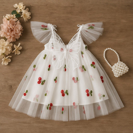 Cherry kisses Frock