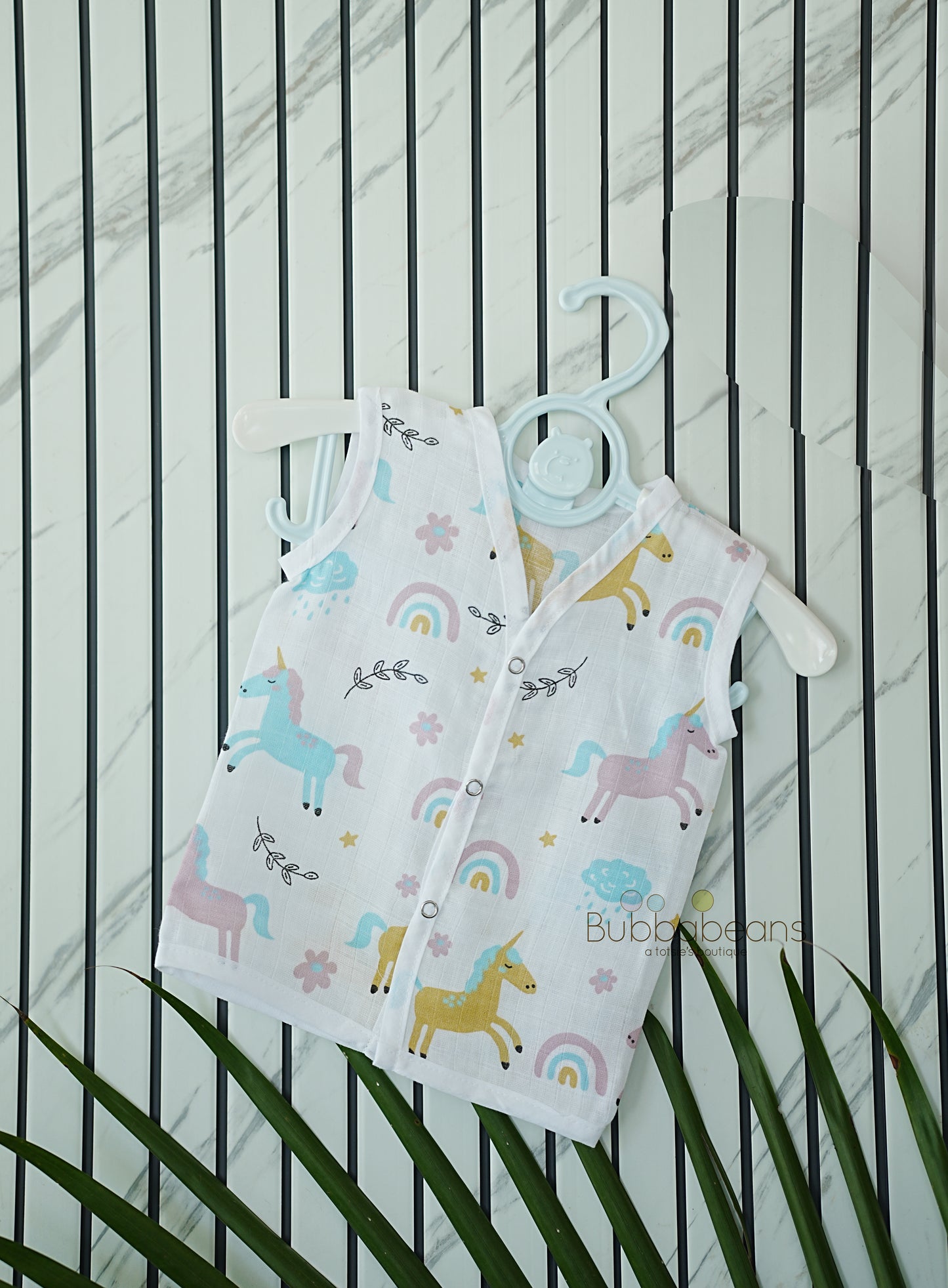 Unicorn Wishes - Muslin Jhabla