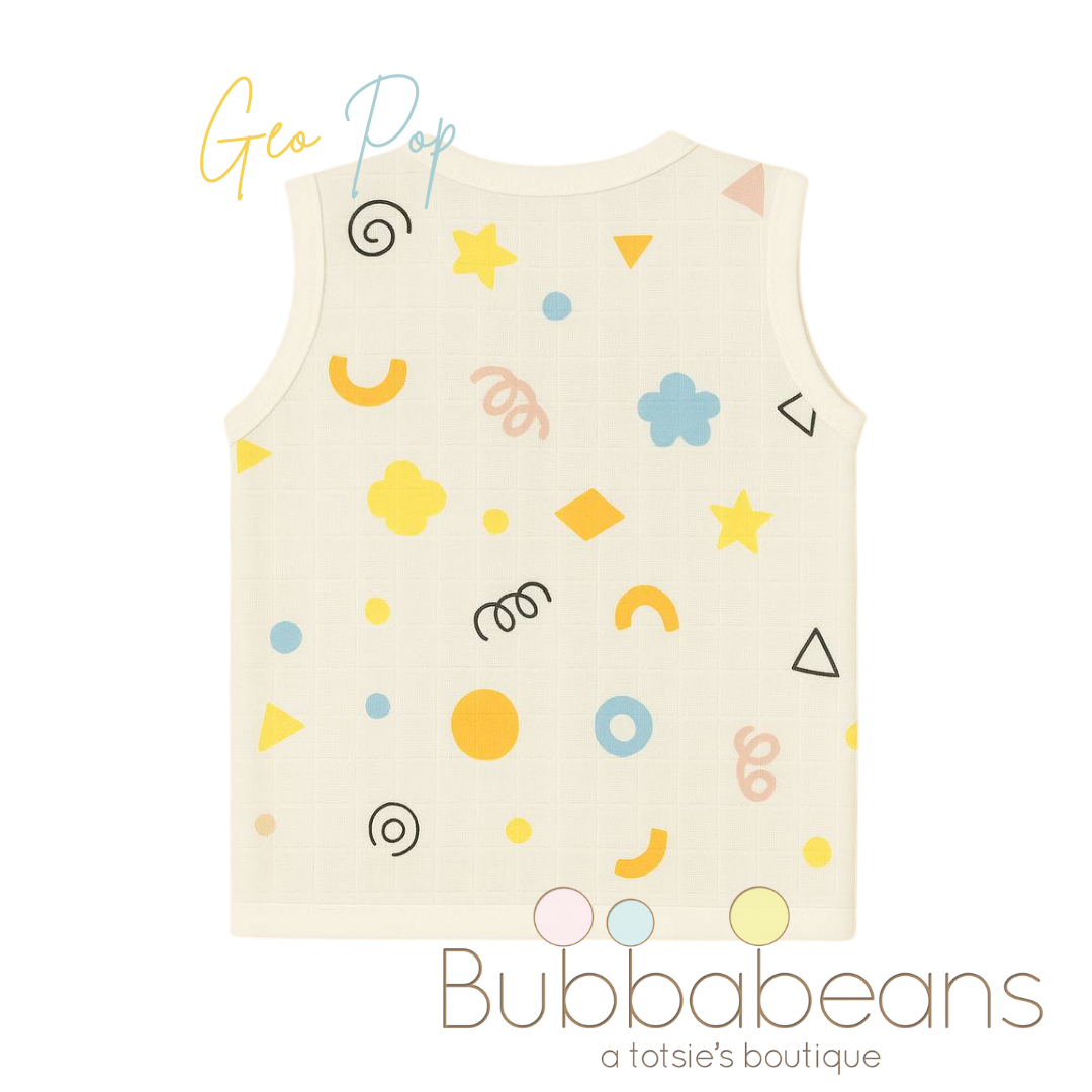 Geo Pop- Muslin Jhabla