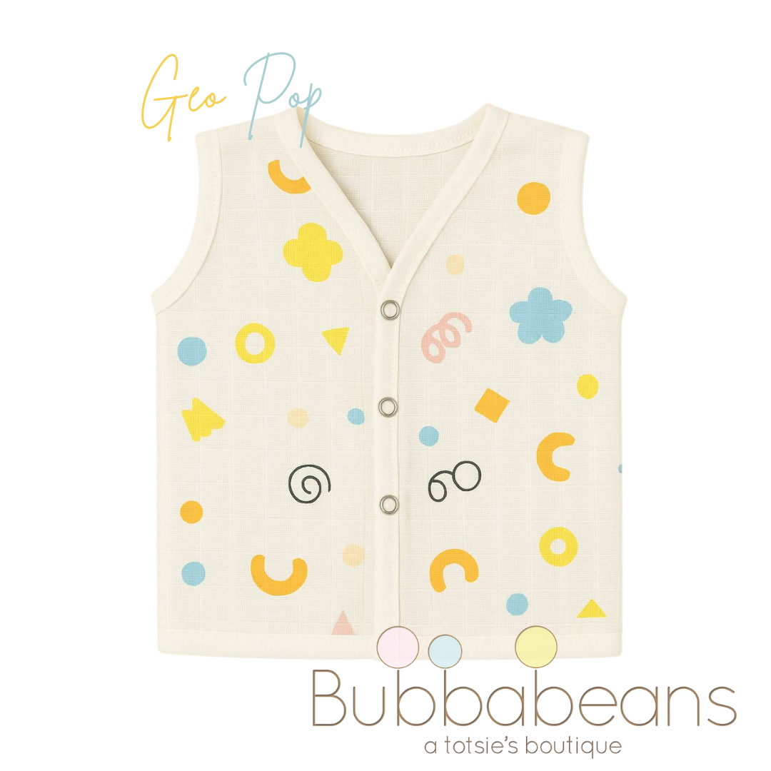 Geo Pop- Muslin Jhabla