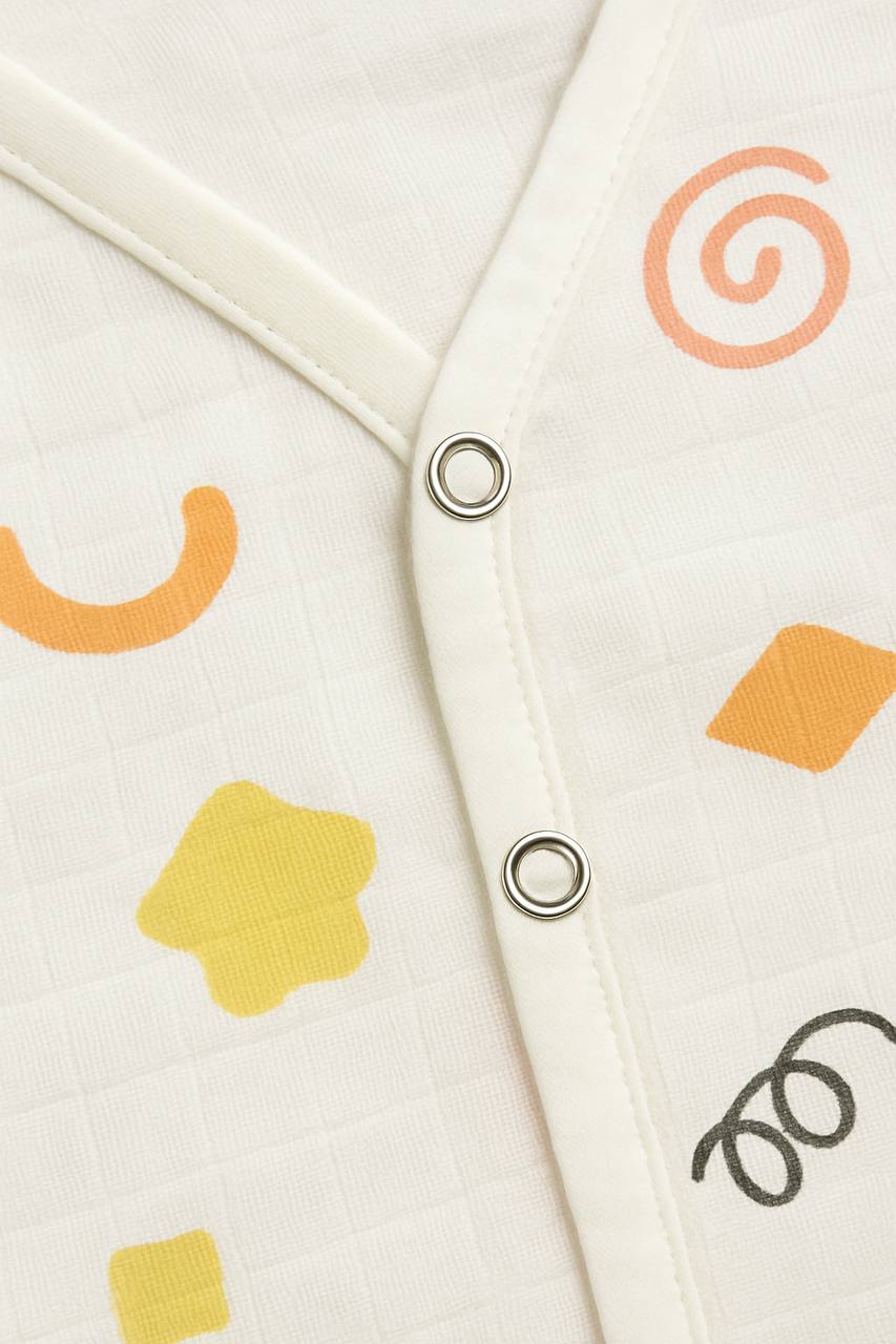 Geo Pop- Muslin Jhabla