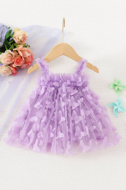 Lilac Flutter Frock