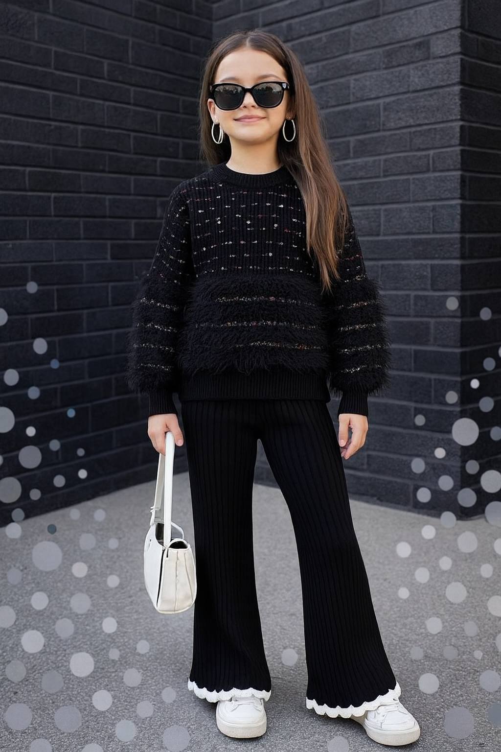 Midnight Cozy Knit Set