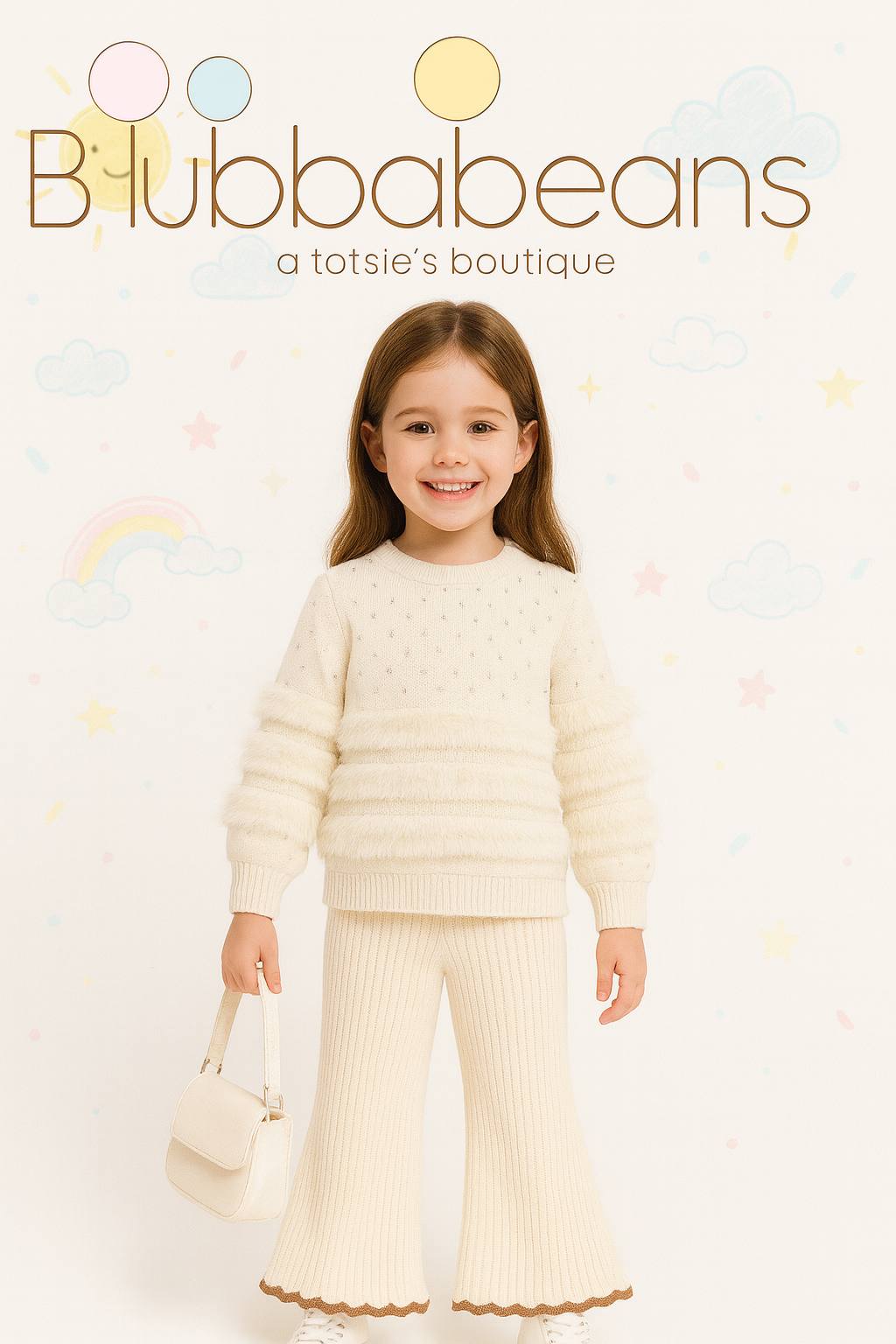 Cream Cloud Cozy Knit Set