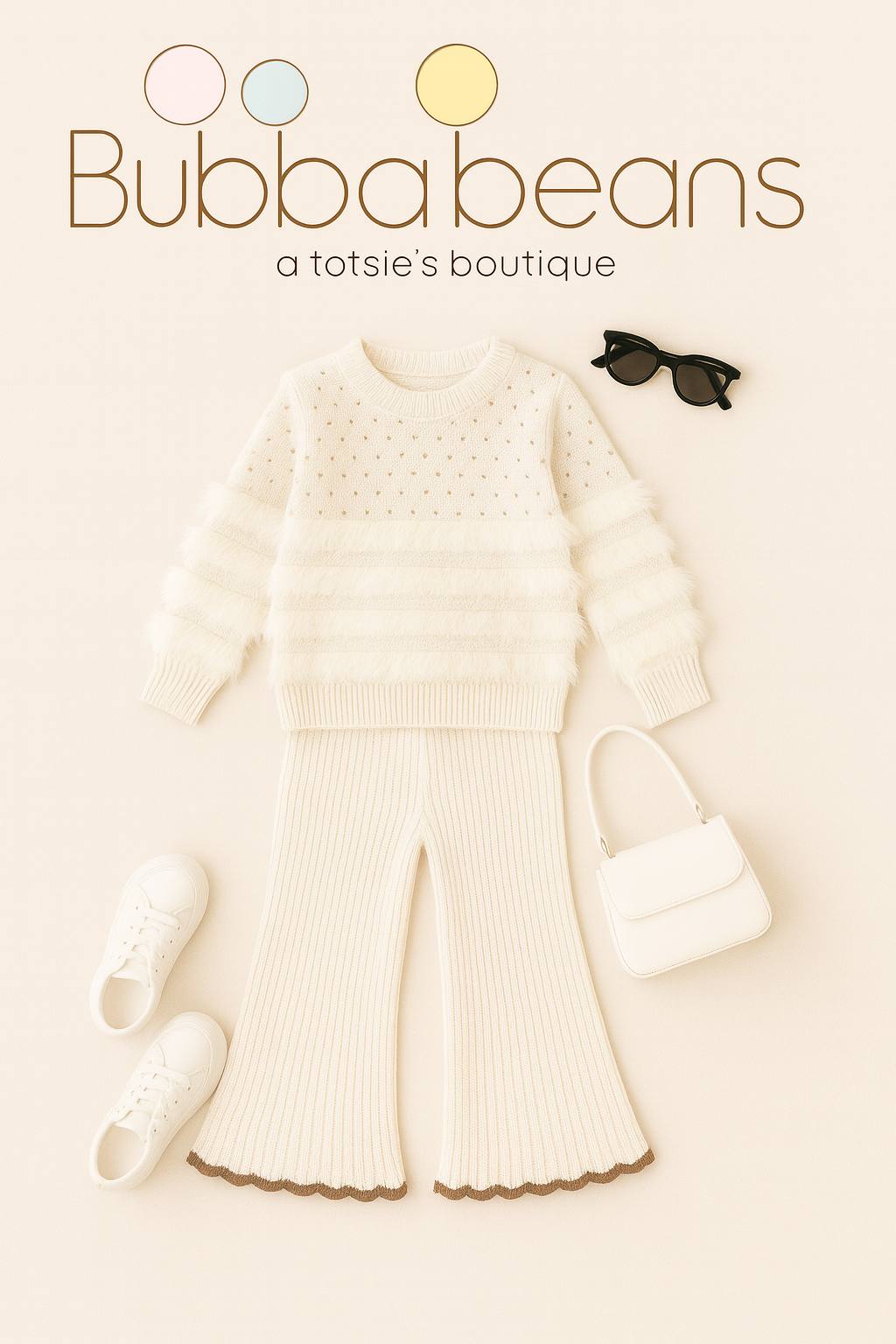 Cream Cloud Cozy Knit Set