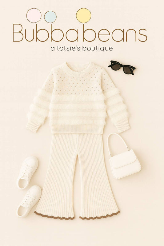Cream Cloud Cozy Knit Set